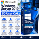 Microsoft Windows Server 2019 RDS – 50 User CAL