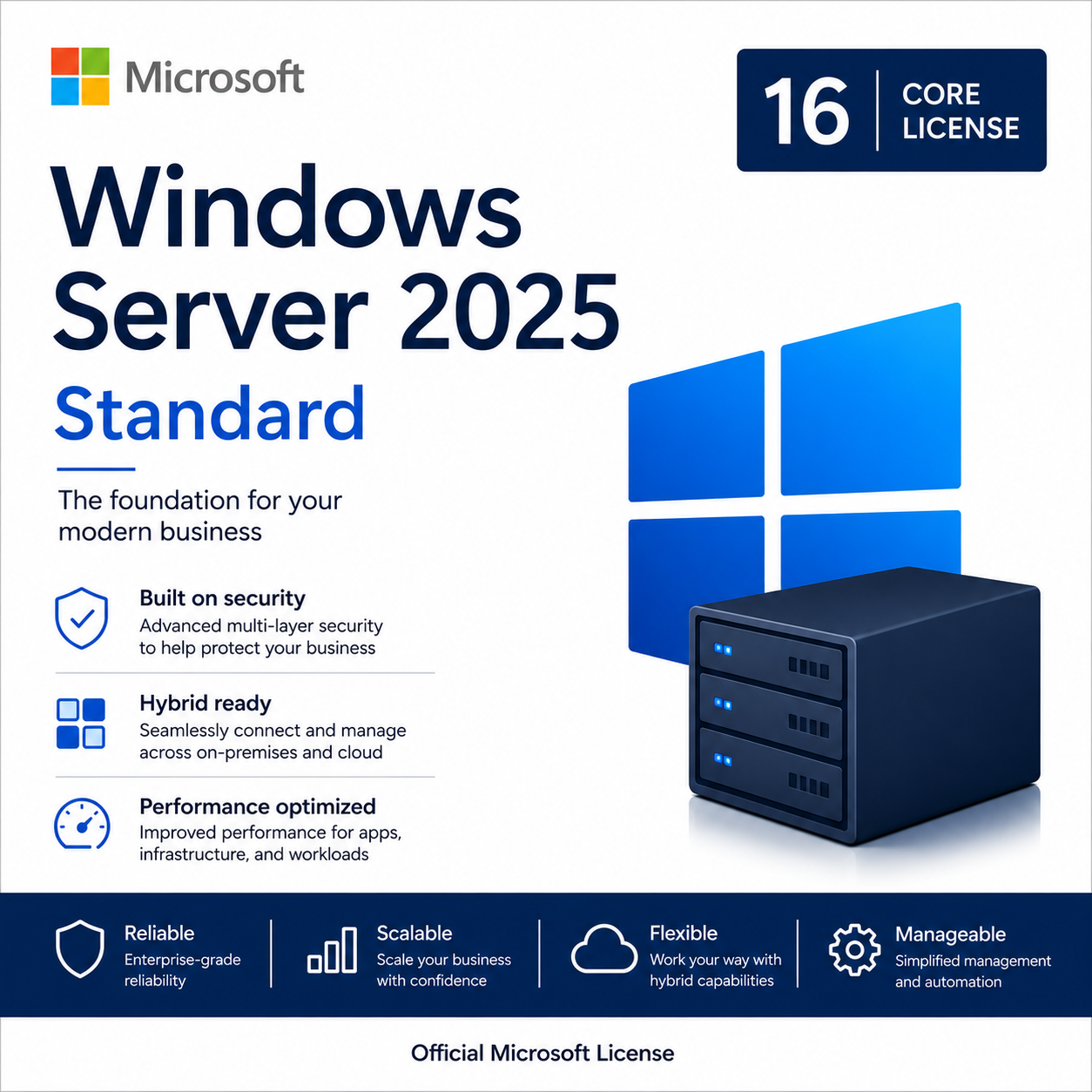 Server 2025 STD Windows Server 2025 Standard - Image 1