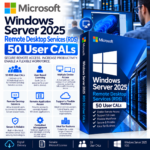 Windows Server 2025 Remote Desktop Services (RDS) – 50 User CALs