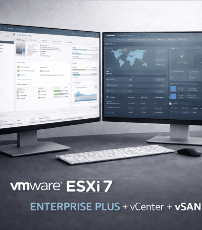 VMware ESXI 7 Enterprise Plus + vCenter + vSAN + vRealize