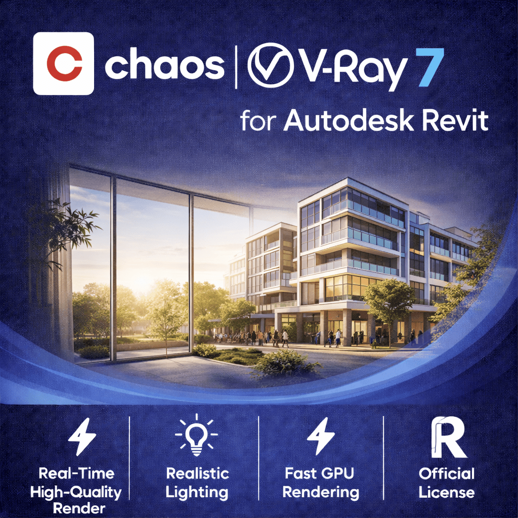 Chaos V-Ray 7 for Autodesk Revit - Windows - Lifetime