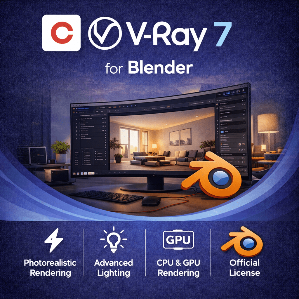 Chaos V-Ray 7 for Blender - Windows - Lifetime