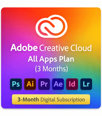 Adobe Creative Cloud – All Apps Plan (3 Months)