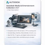 Autodesk Media & Entertainment Collection 2027 – 1 Year Subscription