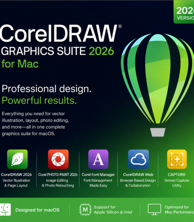 CorelDRAW Graphics Suite 2026 for Mac