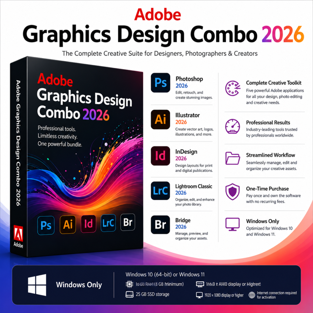 Adobe Photoshop 2026 for Windows – Perpetual License - Digisoft ZA