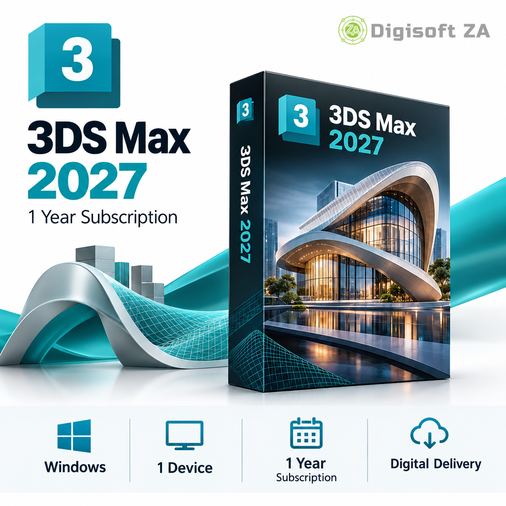 3DS Max 2027 - 1 Year Subscription