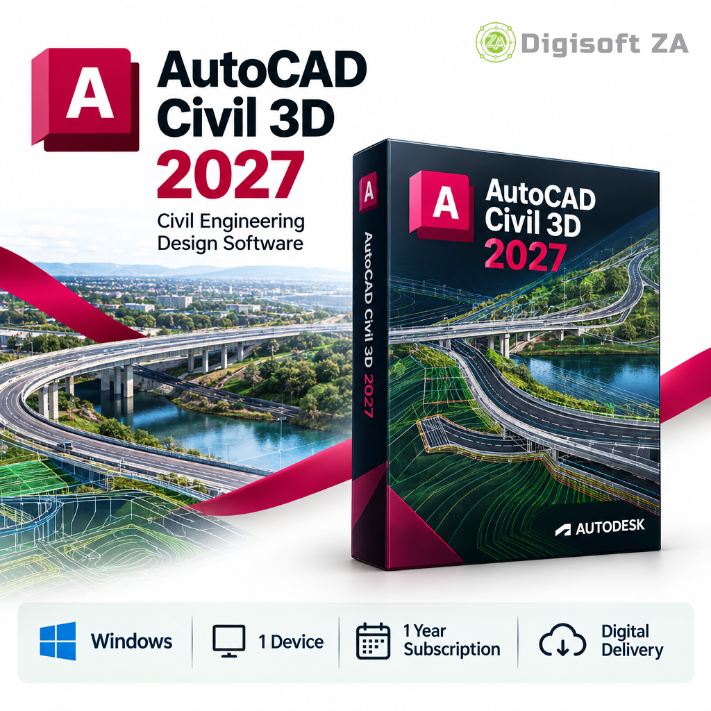 AutoCAD Civil 3D 2027 - 1 Year Subscription
