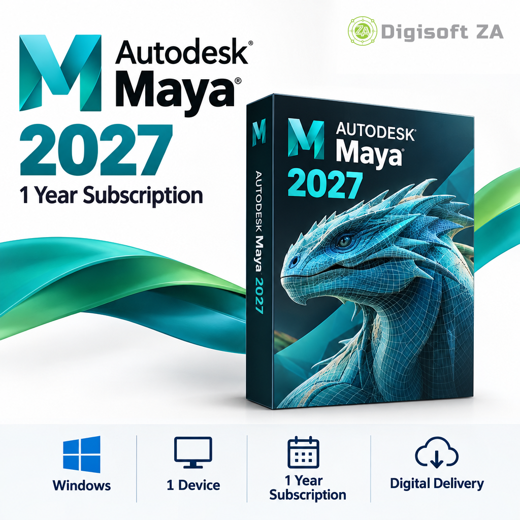 Autodesk Maya 2027 - 1 Year Subscription
